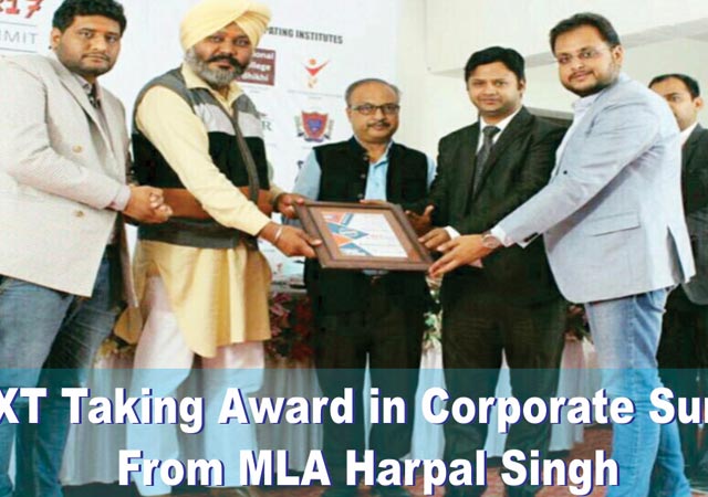 Corporate Summit Award form Harpal Singh