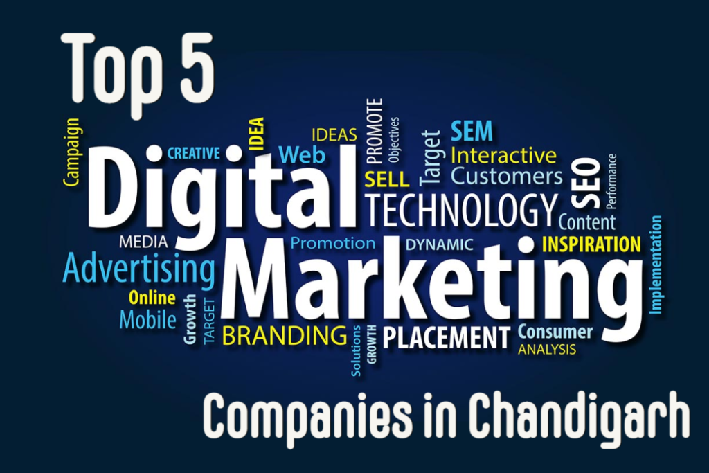 top 5 digital marketing companies in chandigarh